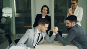 Photo humor breaking tension meetings